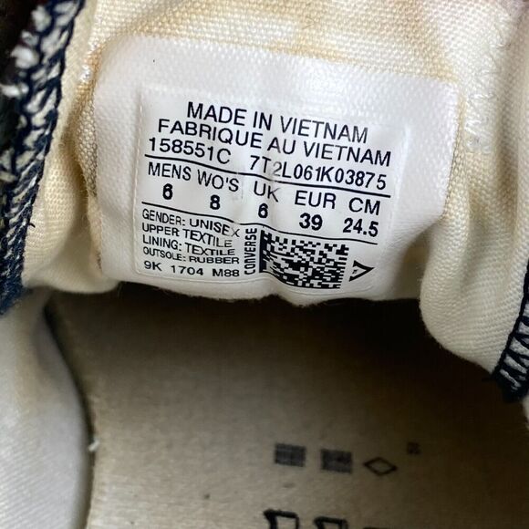 Converse All Star Sugar Skulls Day Of The Dead Sneakers Womens 8 Mens 6 Lace Up - Picture 9 of 9